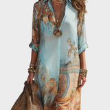 Loisa - Robe Maxi Méditerranéenne