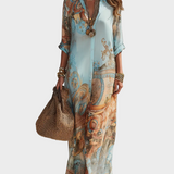 Loisa - Robe Maxi Méditerranéenne