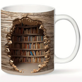 Tasse de bibliothèque enchantée « Activée par la chaleur »