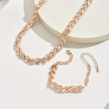 Aurora™ | Ensemble artisanal de collier et bracelet