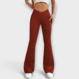 Pantalons amples à jambes évasées