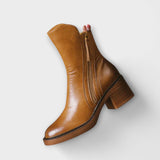 Marlene - Bottes en cuir avec talon bloc