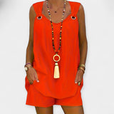 Laura - Ensemble de top sans manches et de shorts