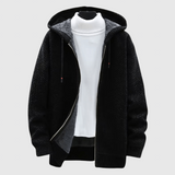 Mojmír – Manteau tissé avec capuche