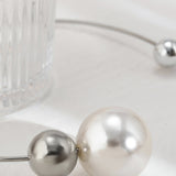 Colliers en Perles Métalliques