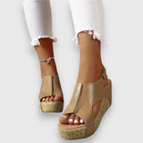 Mia – Sandales vintage à plateforme