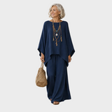 Beata - Ensemble Élégant de Vêtements en Lin en Deux Pièces