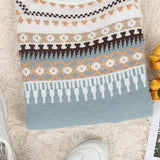 Sara | Pull Texturé avec Col Ronde