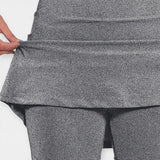 Elżbieta - Shorts taille haute avec jupe