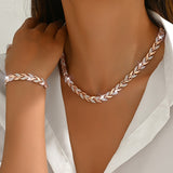 Aurora™ | Ensemble artisanal de collier et bracelet