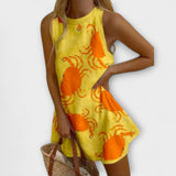 Orvienne – Robe mini avec imprimé de crabes