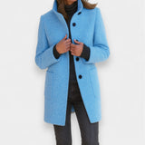 Nela - Manteau élégant avec col haut