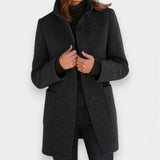Nela - Manteau élégant avec col haut