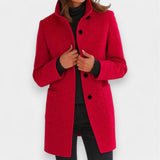 Nela - Manteau élégant avec col haut