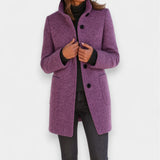 Nela - Manteau élégant avec col haut