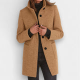 Nela - Manteau élégant avec col haut