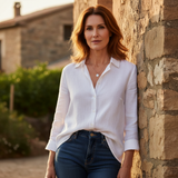 Clara | Chemise en Lin Femme avec Boutons
