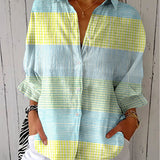 Consuelo | Blouse Tropicale d'Été Imprimée Femme Décolleté en V