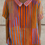 Covadonga | Chemise Oversize d'Été Imprimée à Manches Courtes Femme