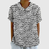 Covadonga | Chemise Oversize d'Été Imprimée à Manches Courtes Femme