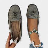 Rozárie - Ballerines avec un nœud dans le style