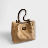 Cécile. - Sac à bandoulière en velours