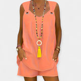 Laura - Ensemble de top sans manches et de shorts