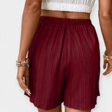 Nina - Shorts Stylés avec Pli Avant