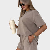 Ensemble décontracté avec T-shirt et Pantalons Jogger