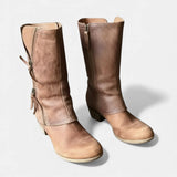 Urszula - Bottines vintage jusqu'à mi-mollet