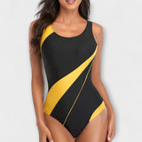 Maillots de bain une pièce sport avec décolleté dans le dos