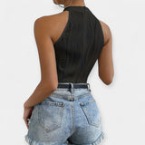 Maillot de bain intégral avec fronces ajustables