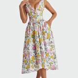 Kateřina – Robe Midi Romantique Exclusivement