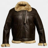 Viktor – Veste en cuir premium avec doublure en laine