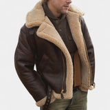 Viktor – Veste en cuir premium avec doublure en laine