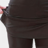 Elżbieta - Shorts taille haute avec jupe
