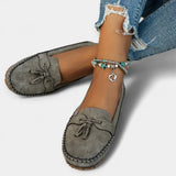 Rozárie - Ballerines avec un nœud dans le style
