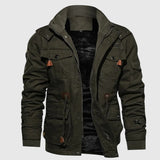 David - Veste militaire avec col haut et de nombreuses poches