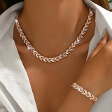 Aurora™ | Ensemble artisanal de collier et bracelet