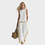 Teresa - Ensemble Élégant de Vêtements en Lin