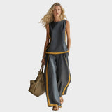 Teresa - Ensemble Élégant de Vêtements en Lin