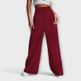 Iara - Pantalon taille haute et jambes larges