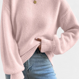Rosa | Pull à Col Rond et Manches Bouffantes