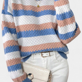 Nadia | Pull Oversized à Rayures