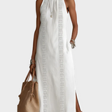 Jimena - robe midi en lin