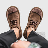 Santiago – Chaussures orthopédiques pour hommes en cuir véritable