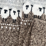 Jimena | Pull en Point Jacquard Femme Oversize Canesú Nordique