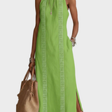 Jimena - robe midi en lin