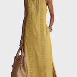 Jimena - robe midi en lin