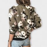 Andreia - Bomber élégant à motif floral